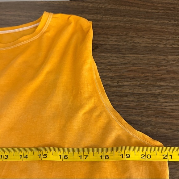 Lululemon dye Orange Sleeveless Top 12 - Picture 7 of 9